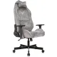 Кресло игровое Knight N1 Fabric серый Light-19 с подголов. крестов. металл главное фото в маленьком размере