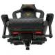 Кресло игровое Knight TITAN черный ромбик эко.кожа с подголов. крестов. металл. Фото товара с разных ракурсов.