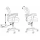 Кресло бюрократ CH-W797 AXSN (Розовое). Фото товара с разных ракурсов.