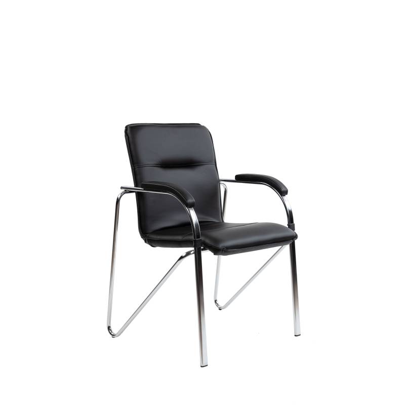 Офисное кресло CHAIRMAN 850 Россия экокожа черный (собр.) (6 шт.) главное фото