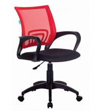 Кресло Бюрократ CH-695NLT красный TW-35N сиденье черный TW-11 сетка/ткань крестовина пластик